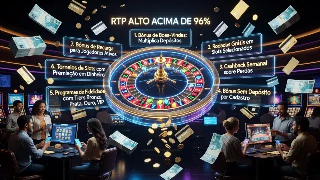 7 Melhores Bônus de Caça-níqueis Online com Dinheiro Real