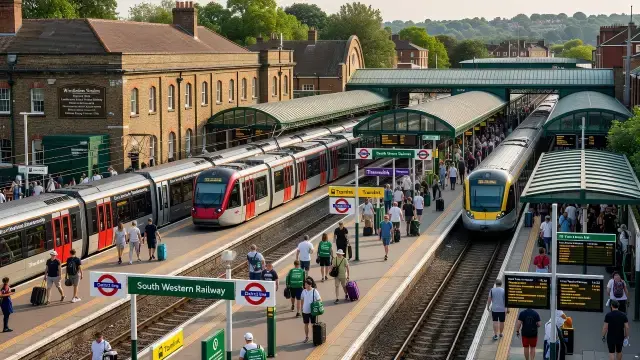 Estação de Wimbledon: o nó ferroviário que sustenta o Grand Slam